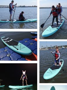 Tablas Paddle Surf Tedi inflables: Portabilidad y almacenamiento fácil.